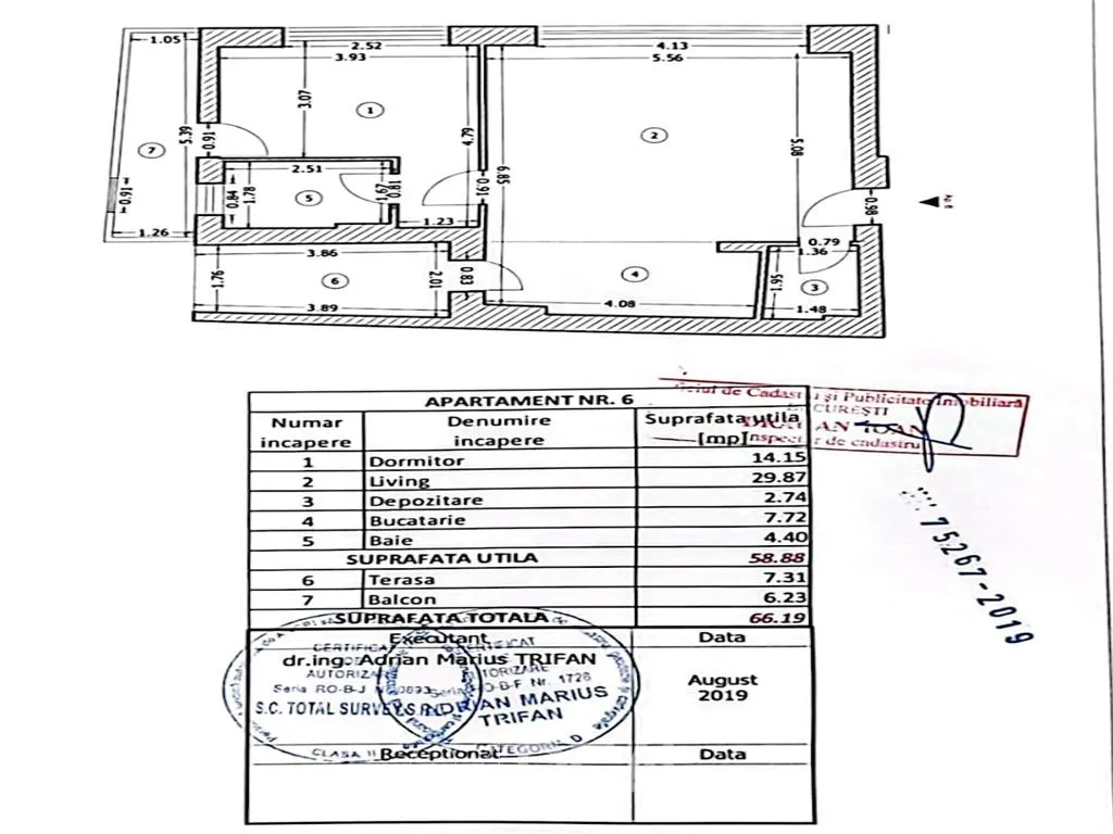 Inchiriere spatiu birou 2 camere - 60 mp — 3