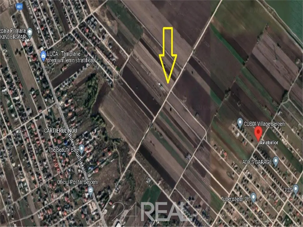 Loturi de vanzare 500 mp comuna Berceni — 2